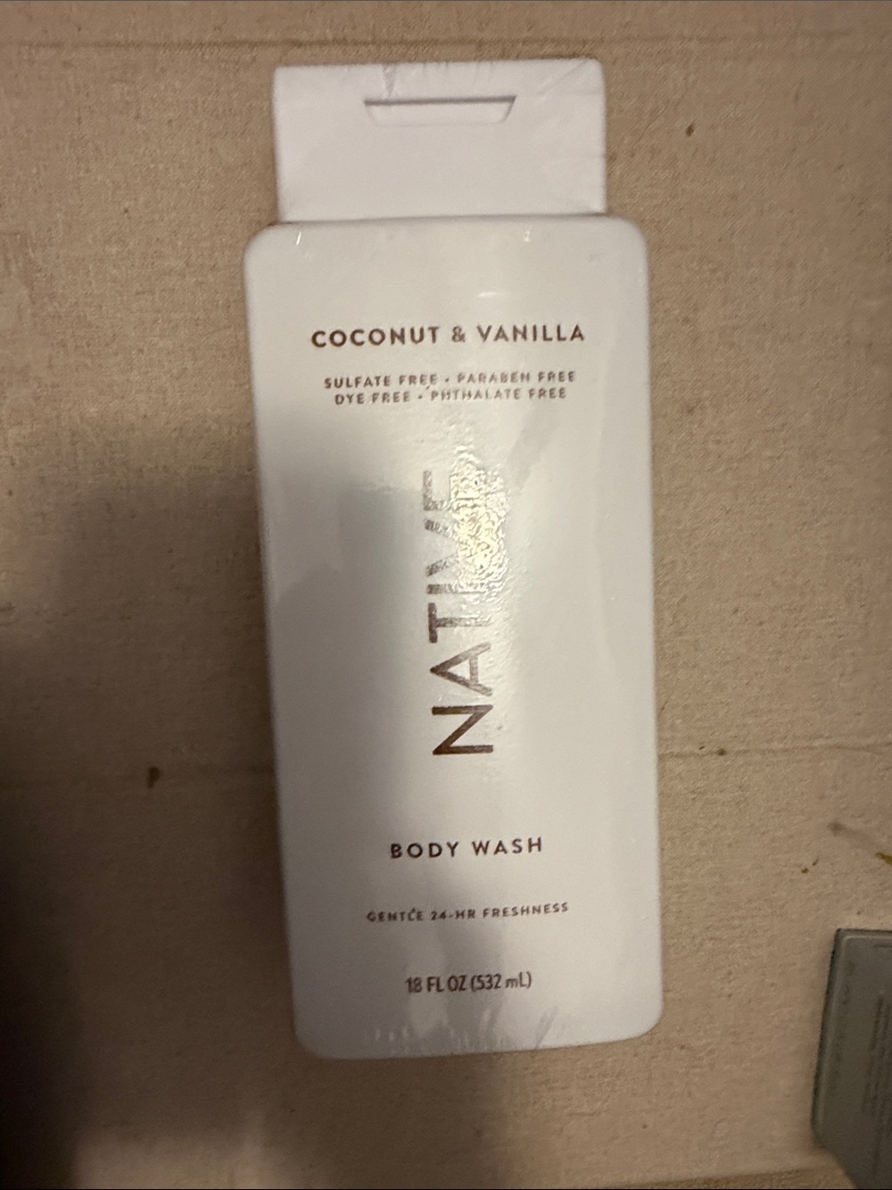 Native Coconut & Vanilla Body Wash (18 oz) - NEW